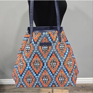 🐢 Vera Bradley Summer Sparkle Marrakesh Beads Tote Bag Convertable Tote